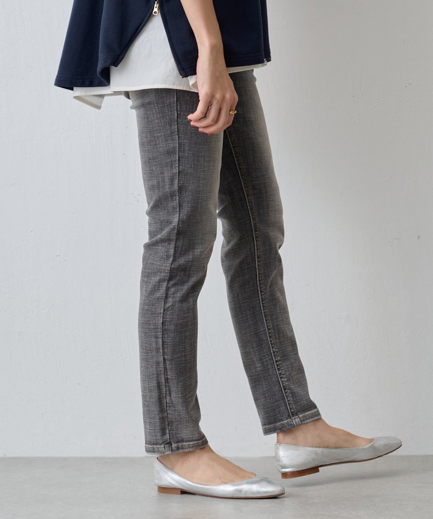 【ビアズリー/BEARDSLEY】のデニムパギンス(紐付き)《FRIPIER》 インテリア・キッズ・メンズ・レディースファッション・服の通販 founy(ファニー) ファッション Fashion レディースファッション Fashion for Women インディゴ Indigo Denim ストレッチ Stretch, Stretchy Fabric ダメージ Distressed, Destroyed チュニック Tunic, Long Top デニム Denim, Jeans Material フィット Fit, Slim Fit ボトム Bottoms, Lower Wear ポケット Pocket, Pocket Detail 再入荷 Restock / Back in Stock おすすめ Recommended / Our Picks グレー|ID: prp329100004793754 ipo3291000000034782697