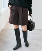 【スピック&スパン/Spick & Span】の《手洗い可》イージーキュロットパンツ ブラウン|ID: prp329100004793764 ipo3291000000034782743