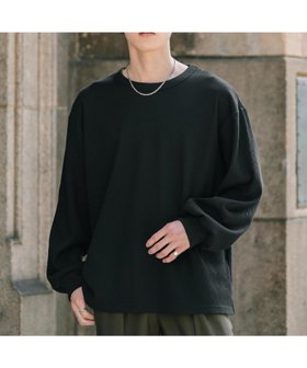 【ロッキーモンロー/Rocky Monroe】のT/Cワッフルクルーネック長袖Tシャツ 人気、トレンドファッション・服の通販 founy(ファニー) ファッション Fashion レディースファッション Fashion for Women トップス・カットソー Cut & Sew Tops シャツ・ブラウス・オフィスカジュアル Elegant Blouses & Button-Ups ロングTシャツ・Tシャツ Longline T-Shirts & Tees アウトドア Outdoor Clothing インナー Innerwear カットソー Cut and Sewn Top シンプル Simple, Minimal ジャケット Jacket, Outerwear スリット Slit, Slit Detail 長袖 Long Sleeve, Full Sleeve バランス Balance, Style Balance フィット Fit, Slim Fit フォルム Silhouette, Form ベーシック Basic, Essential メンズ Men's, Menswear リラックス Relax, Relaxed Fit ロング Long, Long-Length ワイド Wide, Wide Fit ワッフル Waffle, Waffle Knit 再入荷 Restock / Back in Stock おすすめ Recommended / Our Picks |ID:prp329100004793770