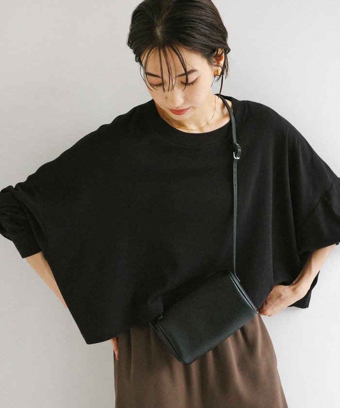 【アンドミー/andme】のソフトフライス 長袖 Tシャツ 《ショート丈 》evernavy エバーネイビー インテリア・キッズ・メンズ・レディースファッション・服の通販 founy(ファニー) https://founy.com/ ファッション Fashion レディースファッション Fashion for Women トップス・カットソー Cut & Sew Tops シャツ・ブラウス・オフィスカジュアル Elegant Blouses & Button-Ups ロングTシャツ・Tシャツ Longline T-Shirts & Tees カットソー Cut and Sewn Top ショート Short, Short Length とろみ Fluid, Flowy Fabric タートルネック Turtleneck, High Neck トレンド Trend, Trending Now 長袖 Long Sleeve, Full Sleeve ルーズ Loose, Oversized ワイド Wide, Wide Fit おすすめ Recommended / Our Picks |ID: prp329100004793798 ipo3291000000034782988