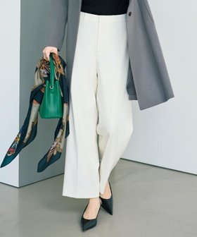 【アンタイトル/UNTITLED】の【暖か素材/ストレッチ性】裏起毛ワイドパンツ 人気、トレンドファッション・服の通販 founy(ファニー) ファッション Fashion レディースファッション Fashion for Women パンツ Pants & Trousers ストレッチ Stretch, Stretchy Fabric スマート Smart, Elegant センター Center, Center Line ポケット Pocket, Pocket Detail ワイド Wide, Wide Fit A/W・秋冬 Autumn/Winter |ID:prp329100004793803