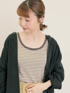 【サマンサモスモス/Samansa Mos2】のテレコノースリ チャコールグレー|ID: prp329100004793804 ipo3291000000034783024