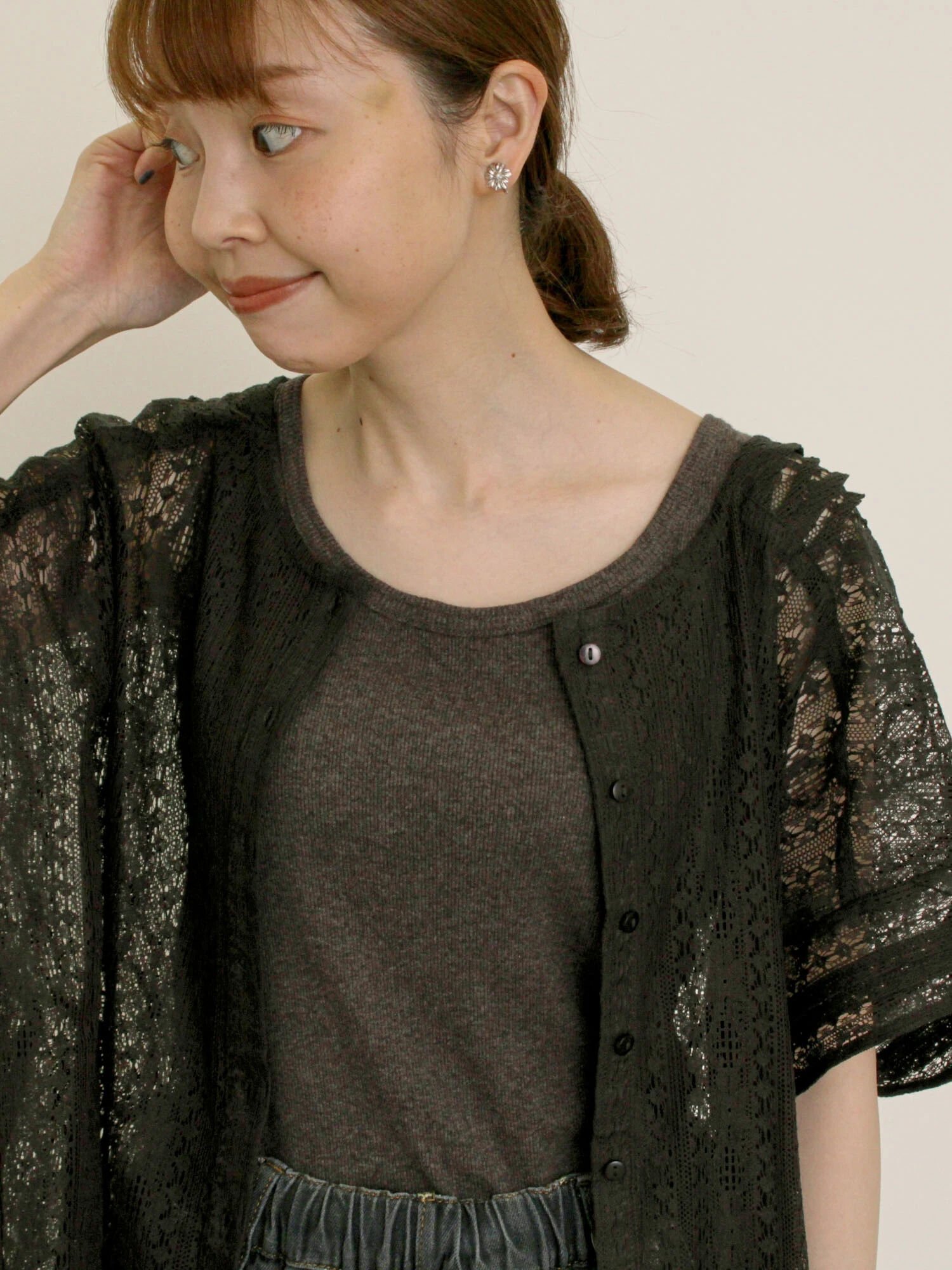 【サマンサモスモス/Samansa Mos2】のテレコノースリ インテリア・キッズ・メンズ・レディースファッション・服の通販 founy(ファニー) ファッション Fashion レディースファッション Fashion for Women おすすめ Recommended / Our Picks シンプル Simple, Minimal バランス Balance, Style Balance ラウンド Round, Round Neck モカ|ID: prp329100004793804 ipo3291000000034783029