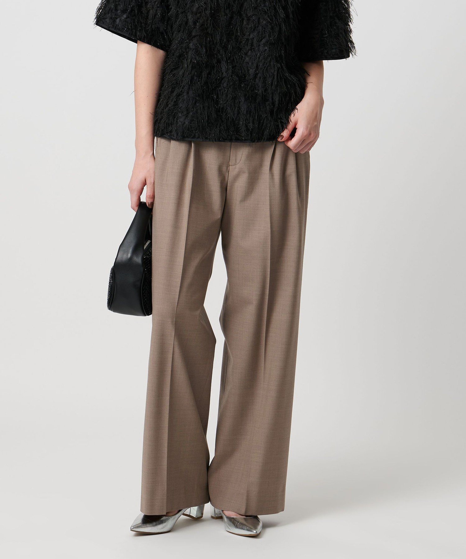 【ユナイテッドアローズ/UNITED ARROWS】のトロピカル 2タック ワイドパンツ ストレッチ インテリア・キッズ・メンズ・レディースファッション・服の通販 founy(ファニー) ファッション Fashion レディースファッション Fashion for Women パンツ Pants & Trousers カットソー Cut and Sewn Top ジャケット Jacket, Outerwear ストライプ Stripe, Striped Pattern ストレッチ Stretch, Stretchy Fabric ストレート Straight, Straight Cut タートルネック Turtleneck, High Neck フィット Fit, Slim Fit ベスト Vest, Waistcoat マニッシュ Mannish, Boyish ワイド Wide, Wide Fit おすすめ Recommended / Our Picks エレガント 上品 Elegant MOCA|ID: prp329100004793818 ipo3291000000034880682