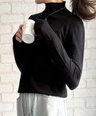 【アミュレット/Amulet】の【Amulet】ハイネック長袖ニットトップス 人気、トレンドファッション・服の通販 founy(ファニー) ファッション Fashion レディースファッション Fashion for Women トップス・カットソー Cut & Sew Tops ニット Knit Tops & Sweaters なめらか Smooth, Silky Texture インナー Innerwear シンプル Simple, Minimal ハイネック High Neck, Mock Neck 長袖 Long Sleeve, Full Sleeve thumbnail ブラック|ID: prp329100004793827 ipo3291000000034783162