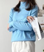 【アミュレット/Amulet】の【Amulet】ハイネック長袖ニットトップス 人気、トレンドファッション・服の通販 founy(ファニー) ファッション Fashion レディースファッション Fashion for Women トップス・カットソー Cut & Sew Tops ニット Knit Tops & Sweaters なめらか Smooth, Silky Texture インナー Innerwear シンプル Simple, Minimal ハイネック High Neck, Mock Neck 長袖 Long Sleeve, Full Sleeve thumbnail ブルー|ID: prp329100004793827 ipo3291000000034783163