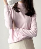 【アミュレット/Amulet】の【Amulet】ハイネック長袖ニットトップス 人気、トレンドファッション・服の通販 founy(ファニー) ファッション Fashion レディースファッション Fashion for Women トップス・カットソー Cut & Sew Tops ニット Knit Tops & Sweaters なめらか Smooth, Silky Texture インナー Innerwear シンプル Simple, Minimal ハイネック High Neck, Mock Neck 長袖 Long Sleeve, Full Sleeve thumbnail ピンク|ID: prp329100004793827 ipo3291000000034783172