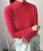 【アミュレット/Amulet】の【Amulet】ハイネック長袖ニットトップス 人気、トレンドファッション・服の通販 founy(ファニー) ファッション Fashion レディースファッション Fashion for Women トップス・カットソー Cut & Sew Tops ニット Knit Tops & Sweaters なめらか Smooth, Silky Texture インナー Innerwear シンプル Simple, Minimal ハイネック High Neck, Mock Neck 長袖 Long Sleeve, Full Sleeve thumbnail レッド|ID: prp329100004793827 ipo3291000000034783175