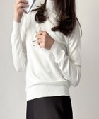 【アミュレット/Amulet】の【Amulet】ハイネック長袖ニットトップス 人気、トレンドファッション・服の通販 founy(ファニー) ファッション Fashion レディースファッション Fashion for Women トップス・カットソー Cut & Sew Tops ニット Knit Tops & Sweaters なめらか Smooth, Silky Texture インナー Innerwear シンプル Simple, Minimal ハイネック High Neck, Mock Neck 長袖 Long Sleeve, Full Sleeve thumbnail ホワイト|ID: prp329100004793827 ipo3291000000034783177