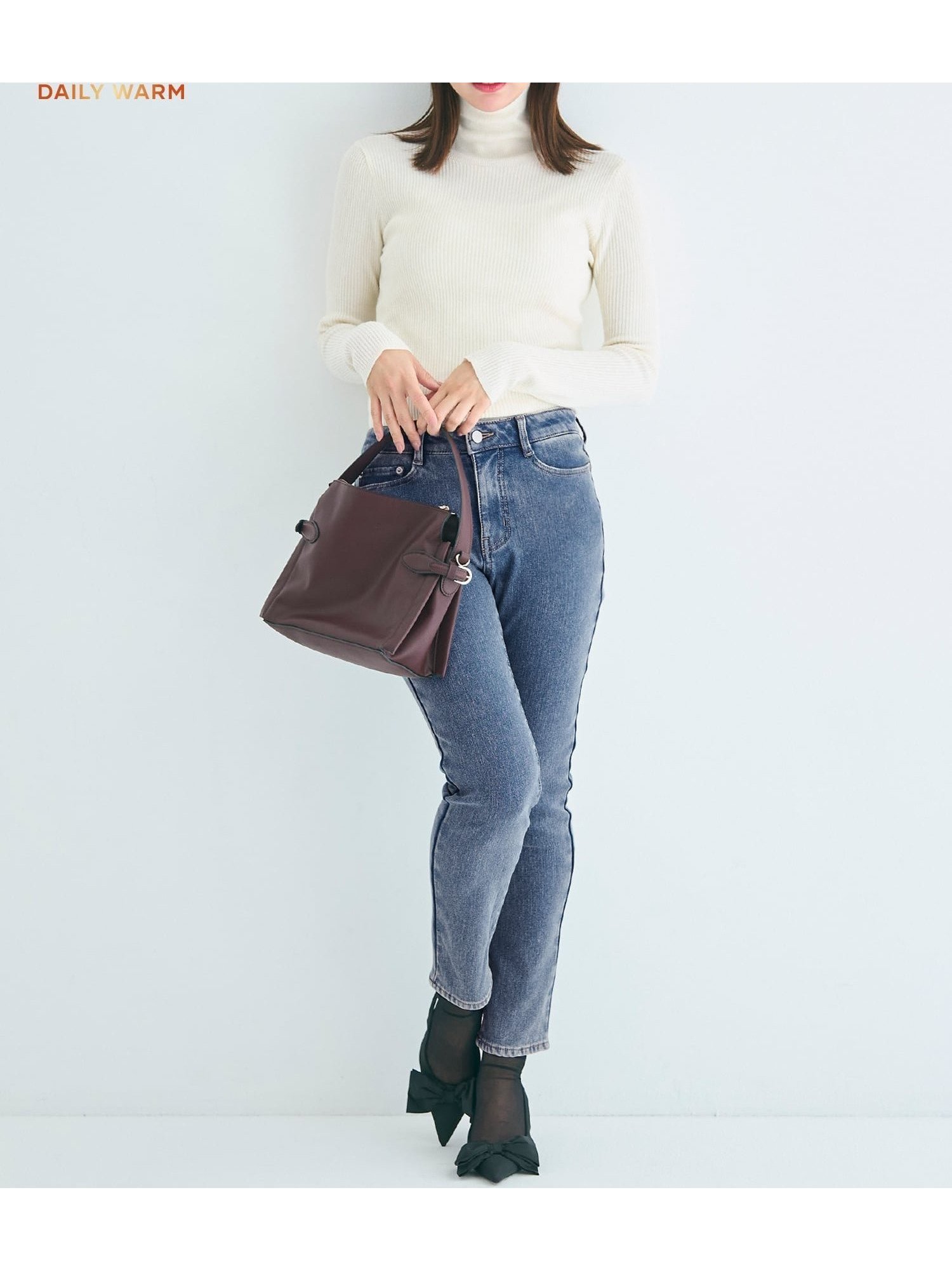 【コカ/COCA】の【DAILY WARM】裏起毛デニムスキニーパンツ インテリア・キッズ・メンズ・レディースファッション・服の通販 founy(ファニー) ファッション Fashion レディースファッション Fashion for Women パンツ Pants & Trousers スウェット / スエット Sweatshirt, Sweatwear スキニー Skinny, Slim Fit ストレッチ Stretch, Stretchy Fabric デニム Denim, Jeans Material バランス Balance, Style Balance フィット Fit, Slim Fit ポケット Pocket, Pocket Detail 無地 Plain, Solid Color 冬 Winter / This Winter 2025年 2025 2025-2026秋冬・A/W Autumn/Winter 2025–26 AW25–26 Blue|ID: prp329100004793829 ipo3291000000034903880