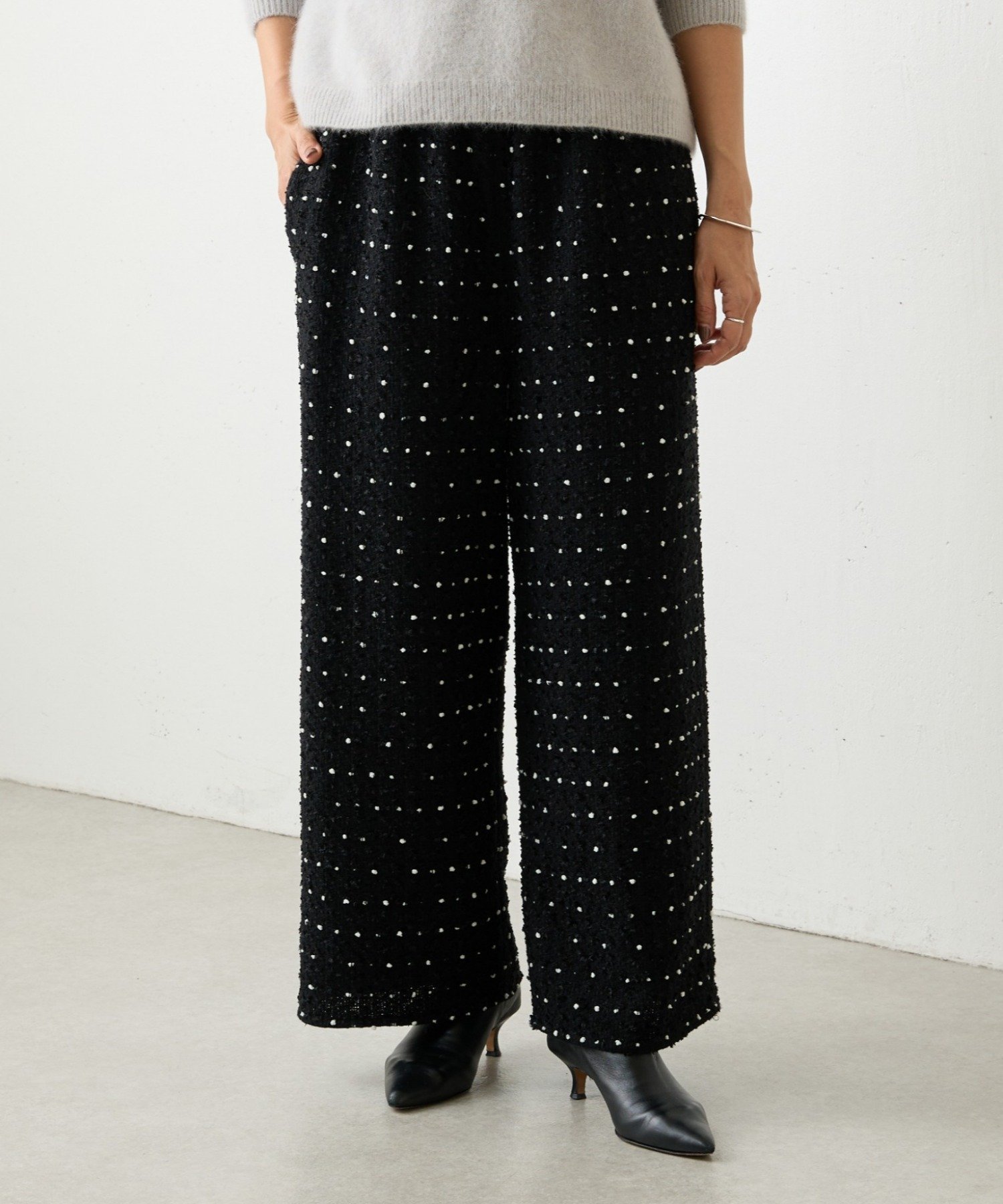 【ビアズリー/BEARDSLEY】のつぶつぶツイードウエストリブパンツ 人気、トレンドファッション・服の通販 founy(ファニー) ファッション Fashion レディースファッション Fashion for Women パンツ Pants & Trousers アクリル Acrylic Material ジャケット Jacket, Outerwear ツイード Twill, Twill Weave ポケット Pocket, Pocket Detail 無地 Plain, Solid Color 再入荷 Restock / Back in Stock おすすめ Recommended / Our Picks エレガント 上品 Elegant ビジネス 仕事 通勤 Business / Work / Commuting other-1|ID: prp329100004793831 ipo3291000000034783179