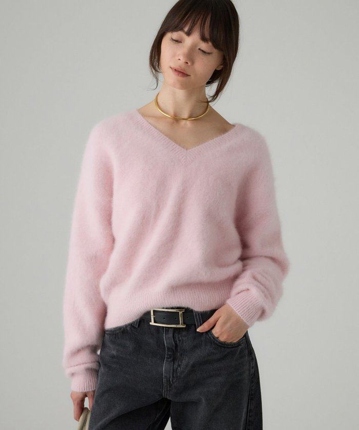 【バビロン/BABYLONE / KIDS】のFOXカシミヤ2WAYプルオーバー インテリア・キッズ・メンズ・レディースファッション・服の通販 founy(ファニー) https://founy.com/ ファッション Fashion キッズファッション Fashion for Kids トップス・カットソー Cut & Sew Tops カーディガン Cardigan, Knitwear キャミソール Camisole, Spaghetti Strap Top トレンド Trend, Trending Now ボトム Bottoms, Lower Wear レース Lace, Lace Fabric 再入荷 Restock / Back in Stock おすすめ Recommended / Our Picks 2025年 2025 2025-2026秋冬・A/W Autumn/Winter 2025–26 AW25–26 |ID: prp329100004793832 ipo3291000000035166012