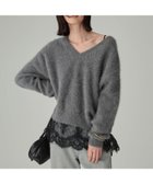 【バビロン/BABYLONE / KIDS】のFOXカシミヤ2WAYプルオーバー チャコール18|ID: prp329100004793832 ipo3291000000035166019