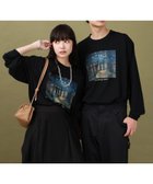 【グローバルワーク/GLOBAL WORK】のATELIER GLOBAL WORK/長袖Tシャツ/591533 人気、トレンドファッション・服の通販 founy(ファニー) ファッション Fashion レディースファッション Fashion for Women トップス・カットソー Cut & Sew Tops シャツ・ブラウス・オフィスカジュアル Elegant Blouses & Button-Ups ロングTシャツ・Tシャツ Longline T-Shirts & Tees おすすめ Recommended / Our Picks スラックス Slacks, Dress Pants プリント Print, Printed Pattern リラックス Relax, Relaxed Fit ワイド Wide, Wide Fit 吸水 Absorbent, Quick-Dry 長袖 Long Sleeve, Full Sleeve thumbnail ブラック*フロントアート09|ID: prp329100004793860 ipo3291000000034783351