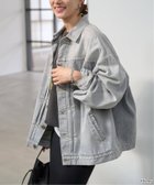 【フレームワーク/FRAMeWORK】の≪追加 ≫エクストララージデニムジャケット 人気、トレンドファッション・服の通販 founy(ファニー) ファッション Fashion レディースファッション Fashion for Women アウター Coat / Outerwear Collection レディースジャケット・軽アウター Jackets デニムジャケット / カジュアルアウター Denim Jackets おすすめ Recommended / Our Picks ジャケット Jacket, Outerwear スタイリッシュ Stylish, Fashionable デニム Denim, Jeans Material バランス Balance, Style Balance ワイド Wide, Wide Fit ヴィンテージ Vintage Style 再入荷 Restock / Back in Stock thumbnail グレーA|ID: prp329100004793871 ipo3291000000034783405