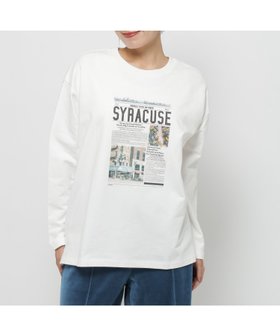 【ニコアンド/niko and】のバック布帛フォトプルオーバー 人気、トレンドファッション・服の通販 founy(ファニー) ファッション Fashion レディースファッション Fashion for Women トップス・カットソー Cut & Sew Tops カジュアルプルオーバー・ニットトップス Pullovers & Knit Tops / Casual Pullovers バッグ Bags おすすめ Recommended / Our Picks コーデュロイ Corduroy, Cord Fabric バランス Balance, Style Balance プリント Print, Printed Pattern ベロア Velour, Soft Velvet |ID:prp329100004793877