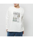 【ニコアンド/niko and】のバック布帛フォトプルオーバー ホワイト|ID: prp329100004793877 ipo3291000000034783444