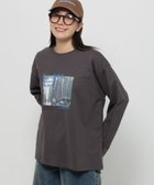 【ニコアンド/niko and】のバック布帛フォトプルオーバー チャコール|ID: prp329100004793877 ipo3291000000034783446