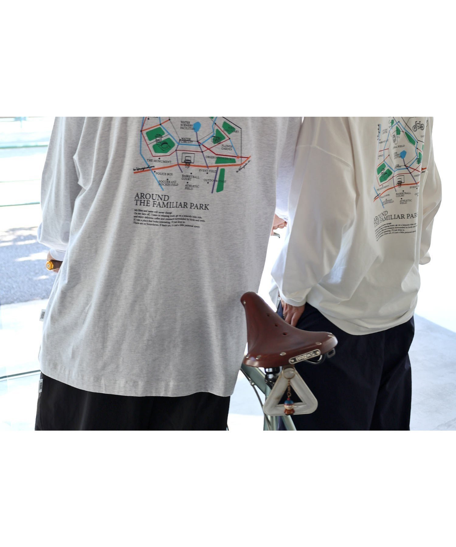 【アンドミー/andme】のパーク プリント 長袖 Tシャツ ANME アンメ インテリア・キッズ・メンズ・レディースファッション・服の通販 founy(ファニー) ファッション Fashion レディースファッション Fashion for Women トップス・カットソー Cut & Sew Tops シャツ・ブラウス・オフィスカジュアル Elegant Blouses & Button-Ups ロングTシャツ・Tシャツ Longline T-Shirts & Tees ジャケット Jacket, Outerwear セットアップ Set-Up, Coordinated Outfit 長袖 Long Sleeve, Full Sleeve プリント Print, Printed Pattern 別注 Limited Edition, Custom Order オートミール杢|ID: prp329100004793880 ipo3291000000034783466