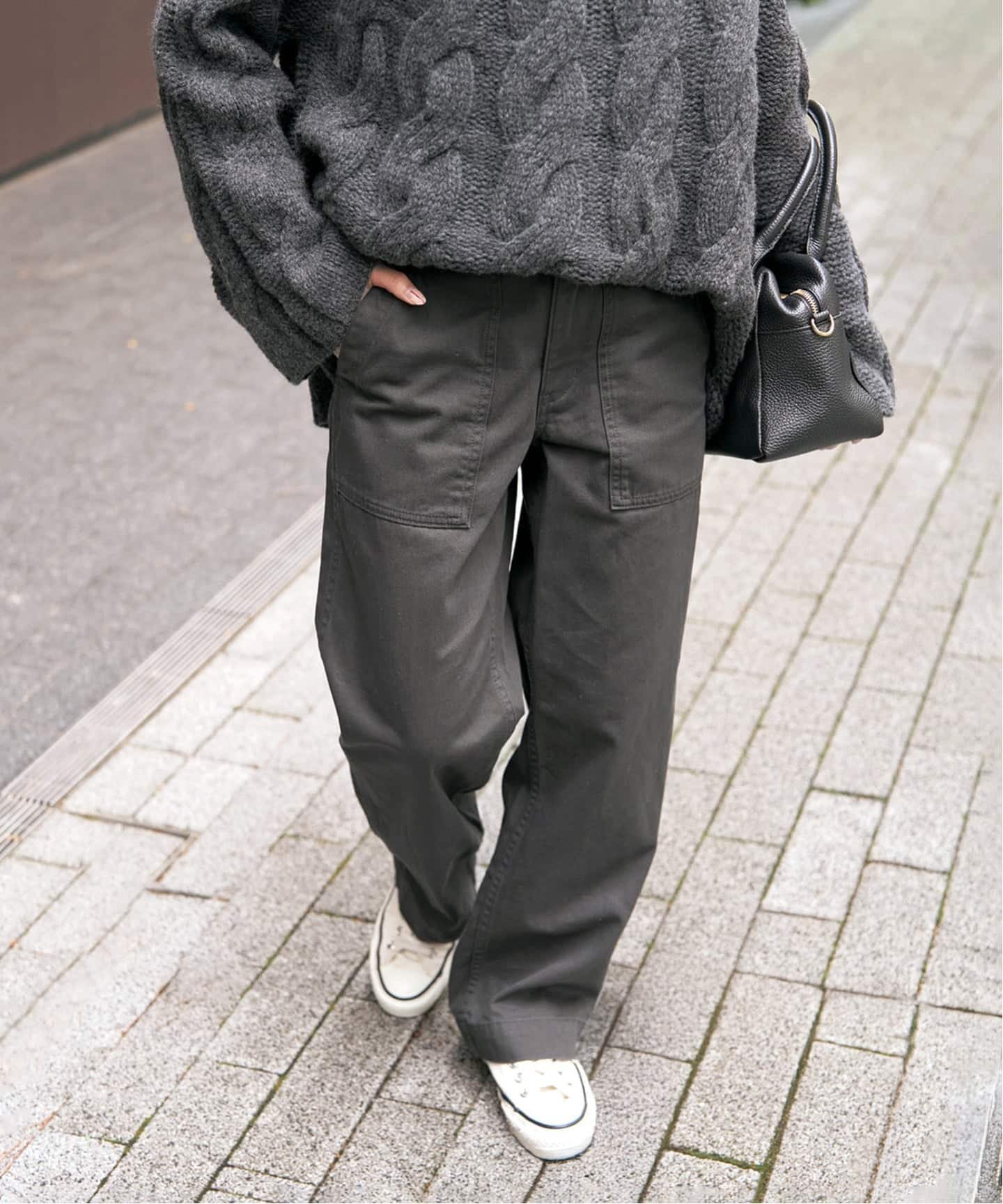 【スピック&スパン/Spick & Span】の《WEB限定 / 追加3》ルーズベイカーパンツ インテリア・キッズ・メンズ・レディースファッション・服の通販 founy(ファニー) ファッション Fashion レディースファッション Fashion for Women パンツ Pants & Trousers 人気 Popular, Best Seller 再入荷 Restock / Back in Stock 秋 Autumn グレー|ID: prp329100004793882 ipo3291000000034783477