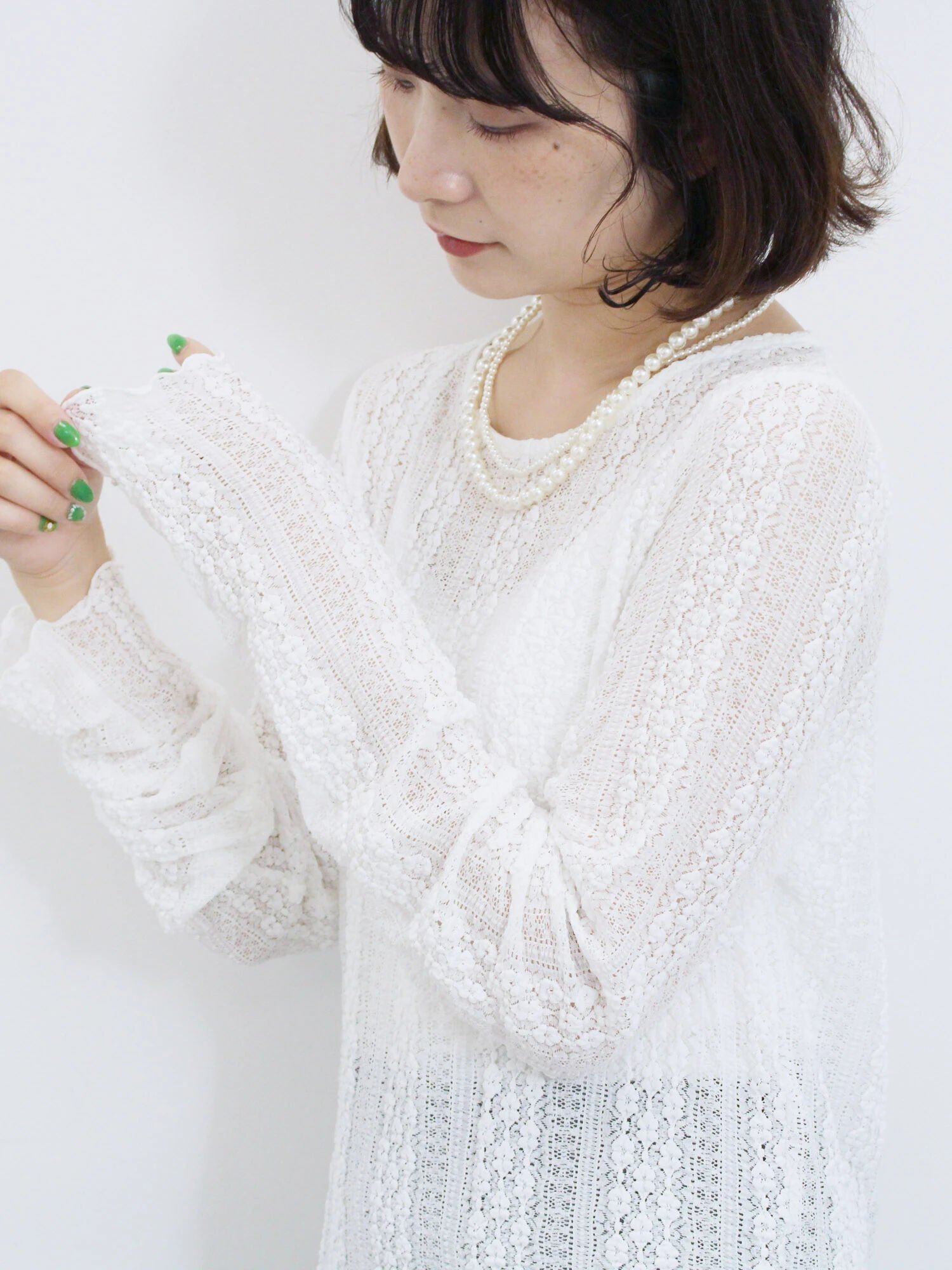 【サマンサモスモス/Samansa Mos2】のシアーレースロンT 人気、トレンドファッション・服の通販 founy(ファニー) ファッション Fashion レディースファッション Fashion for Women トップス・カットソー Cut & Sew Tops ロングTシャツ・Tシャツ Longline T-Shirts & Tees おすすめ Recommended / Our Picks スリーブ Sleeve, Long Sleeve / Short Sleeve ロング Long, Long-Length other-1|ID: prp329100004793886 ipo3291000000034783501