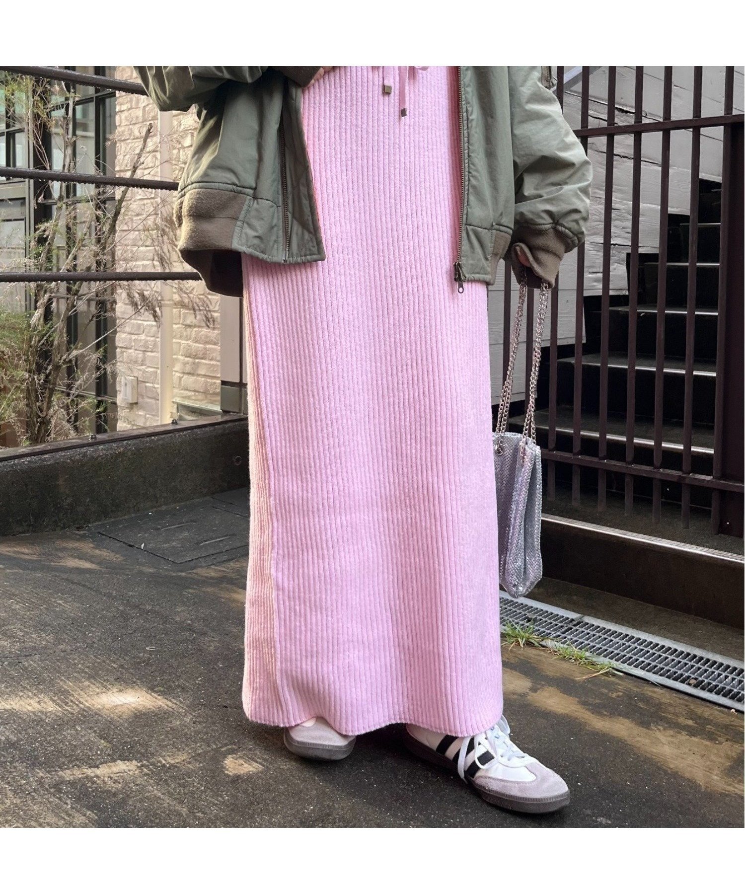 【チャオパニックティピー/CIAOPANIC TYPY】の《ー3キロ見え》リブニットスカート インテリア・キッズ・メンズ・レディースファッション・服の通販 founy(ファニー) ファッション Fashion レディースファッション Fashion for Women スカート Skirts ショート Short, Short Length シンプル Simple, Minimal スウェット / スエット Sweatshirt, Sweatwear ストレッチ Stretch, Stretchy Fabric スニーカー Sneakers, Trainers スリット Slit, Slit Detail 楽ちん Easy Fit, Comfortable A/W・秋冬 Autumn/Winter おすすめ Recommended / Our Picks ピンク|ID: prp329100004793914 ipo3291000000034783692