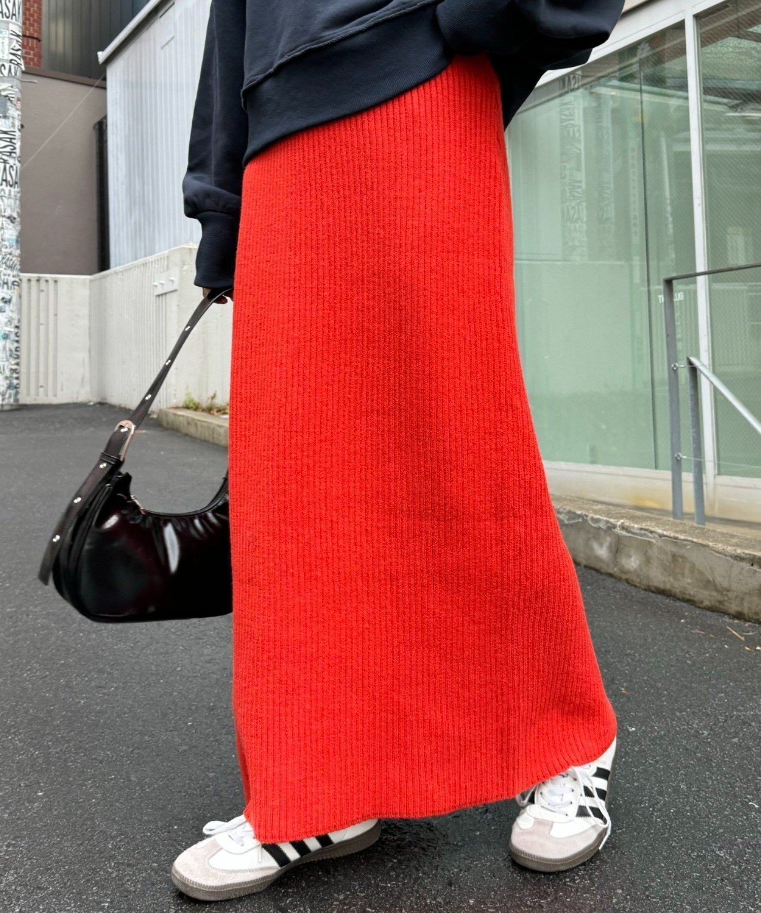 【チャオパニックティピー/CIAOPANIC TYPY】の《ー3キロ見え》リブニットスカート インテリア・キッズ・メンズ・レディースファッション・服の通販 founy(ファニー) ファッション Fashion レディースファッション Fashion for Women スカート Skirts ショート Short, Short Length シンプル Simple, Minimal スウェット / スエット Sweatshirt, Sweatwear ストレッチ Stretch, Stretchy Fabric スニーカー Sneakers, Trainers スリット Slit, Slit Detail 楽ちん Easy Fit, Comfortable A/W・秋冬 Autumn/Winter おすすめ Recommended / Our Picks レッド|ID: prp329100004793914 ipo3291000000034783693