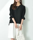 【インタープラネット/INTERPLANET】の【追加】フクレジャガード袖口タックデザインプルオーバー ブラック|ID: prp329100004793917 ipo3291000000034783712