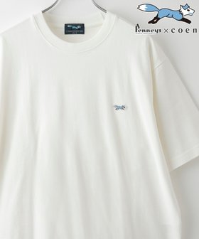 【コーエン/COEN】のPenneys(ぺニーズ)別注ワンポイントクルーネックTシャツ 人気、トレンドファッション・服の通販 founy(ファニー) ファッション Fashion レディースファッション Fashion for Women トップス・カットソー Cut & Sew Tops シャツ・ブラウス・オフィスカジュアル Elegant Blouses & Button-Ups ロングTシャツ・Tシャツ Longline T-Shirts & Tees コレクション Collection, Seasonal Line シンプル Simple, Minimal フォックス Fox, Fox Fur ベーシック Basic, Essential 別注 Limited Edition, Custom Order メンズ Men's, Menswear リラックス Relax, Relaxed Fit ワンポイント One Point, Statement Accent おすすめ Recommended / Our Picks 夏 Summer |ID:prp329100004793922