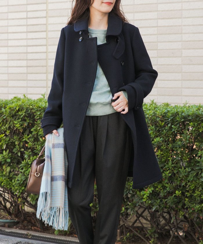 【アーバンリサーチ ドアーズ/URBAN RESEARCH DOORS】のショールカラー2WAYロングコート インテリア・キッズ・メンズ・レディースファッション・服の通販 founy(ファニー) https://founy.com/ ファッション Fashion レディースファッション Fashion for Women アウター Coat / Outerwear Collection コート・ロングコート・ピーコート Long Coats, Peacoats & More 2025年 2025 2025-2026秋冬・A/W Autumn/Winter 2025–26 AW25–26 冬 Winter / This Winter ショール Shawl, Wrap スタンダード Standard, Basic トレンド Trend, Trending Now ロング Long, Long-Length 定番 Standard, Basic Item A/W・秋冬 Autumn/Winter |ID: prp329100004793930 ipo3291000000034783793