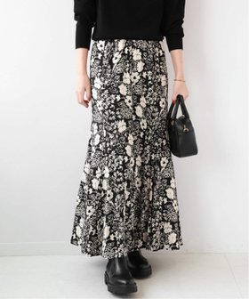 【ジャーナルスタンダード レリューム/JOURNAL STANDARD relume】の《WEB限定追加》レトロフラワープリントマーメイドスカート 人気、トレンドファッション・服の通販 founy(ファニー) ファッション Fashion レディースファッション Fashion for Women スカート Skirts 2025年 2025 2025-2026秋冬・A/W Autumn/Winter 2025–26 AW25–26 とろみ Fluid, Flowy Fabric ドット Polka Dot, Dot Pattern フラワー Flower, Floral プリント Print, Printed Pattern マーメイド Mermaid, Fishtail Silhouette 手描き Hand-Drawn, Illustrated |ID:prp329100004793950