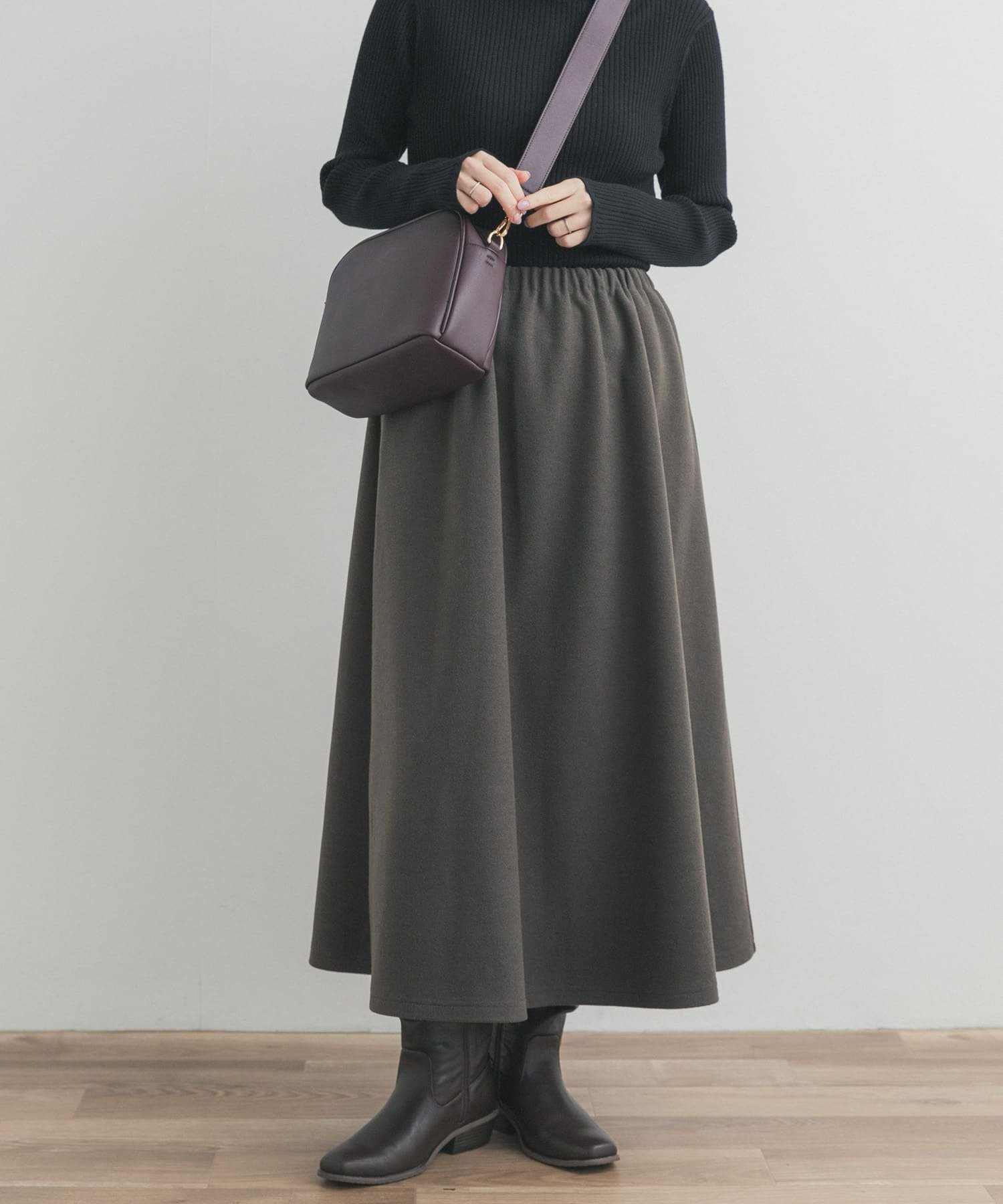 【アーバンリサーチ ドアーズ/URBAN RESEARCH DOORS】のカットギャザースカート インテリア・キッズ・メンズ・レディースファッション・服の通販 founy(ファニー) ファッション Fashion レディースファッション Fashion for Women スカート Skirts ギャザー Gathered, Ruffled シンプル Simple, Minimal スウェット / スエット Sweatshirt, Sweatwear バランス Balance, Style Balance フレア Flare, Flared リラックス Relax, Relaxed Fit A/W・秋冬 Autumn/Winter 冬 Winter / This Winter エレガント 上品 Elegant 2025年 2025 2025-2026秋冬・A/W Autumn/Winter 2025–26 AW25–26 モカ|ID: prp329100004793952 ipo3291000000034783943