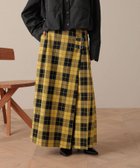 【ローリーズファーム/LOWRYS FARM】のチェックキルトプリーツスカート イエロー|ID: prp329100004793955 ipo3291000000034965228