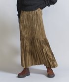 【ユナイテッドアローズ/UNITED ARROWS】のチンツ ランダムプリーツ スカート OLIVE|ID: prp329100004793975 ipo3291000000035110135