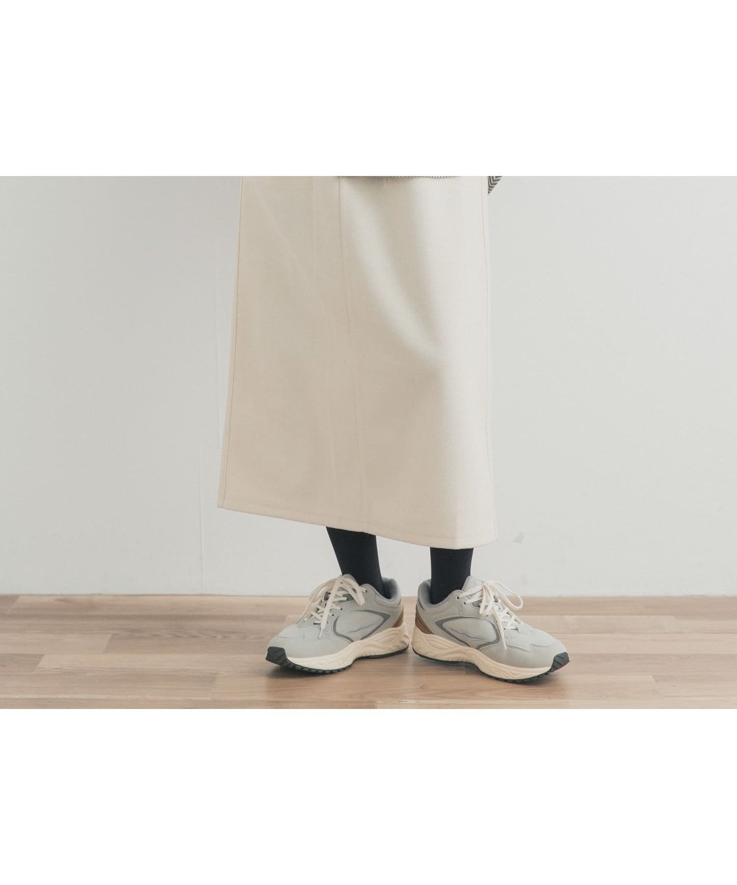 【アーバンリサーチ ドアーズ/URBAN RESEARCH DOORS】の『UR TECH』ニットメルトンスカート インテリア・キッズ・メンズ・レディースファッション・服の通販 founy(ファニー) ファッション Fashion レディースファッション Fashion for Women スカート Skirts シンプル Simple, Minimal ストレート Straight, Straight Cut スリット Slit, Slit Detail ミドル Middle Length, Mid Height メルトン Melton, Heavy Wool リボン Ribbon, Bow A/W・秋冬 Autumn/Winter 冬 Winter / This Winter エレガント 上品 Elegant 2025年 2025 2025-2026秋冬・A/W Autumn/Winter 2025–26 AW25–26 アイボリー|ID: prp329100004793981 ipo3291000000034784113