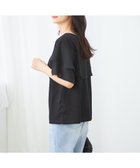【アー ヴェー ヴェー/a.v.v】の【接触冷感/UVカット】2WAY シフォンケープカットソー 人気、トレンドファッション・服の通販 founy(ファニー) ファッション Fashion レディースファッション Fashion for Women トップス・カットソー Cut & Sew Tops カットソー・ベーシックTシャツ Cut-and-Sewn Tops / Stretch Tees & Basics インナー Innerwear カットソー Cut and Sewn Top シフォン Chiffon, Lightweight Fabric シルケット Silket, Silky Cotton ジャケット Jacket, Outerwear デニム Denim, Jeans Material ドッキング Docking, Mixed Material フロント Front, Front Design 再入荷 Restock / Back in Stock おすすめ Recommended / Our Picks 夏 Summer ビジネス 仕事 通勤 Business / Work / Commuting thumbnail ブラック|ID: prp329100004793984 ipo3291000000034784123