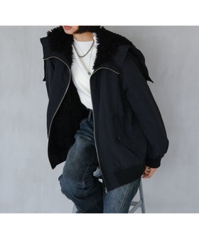 【ページボーイ/PAGEBOY】のリバーシブルファーN2B 人気、トレンドファッション・服の通販 founy(ファニー) ファッション Fashion レディースファッション Fashion for Women ガーリー Girly, Feminine Style コンパクト Compact, Small Size 今季 This Season, Current Season ショルダー Shoulder, Shoulder Strap ショート Short, Short Length スタンド Stand Collar, Upright Stand ドロップ Drop Shoulder, Dropped Style フェイクファー Faux Fur, Imitation Fur ブルゾン Blouson, Bomber Jacket ボトム Bottoms, Lower Wear ポケット Pocket, Pocket Detail リバーシブル Reversible, Two-Sided ルーズ Loose, Oversized おすすめ Recommended / Our Picks |ID:prp329100004793987