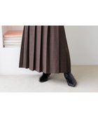 【ローリーズファーム/LOWRYS FARM】のラナテックプリーツロングスカート ブラウンチェック|ID: prp329100004794008 ipo3291000000034784283
