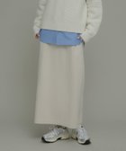 【サニーレーベル/Sonny Label / URBAN RESEARCH】の『UR TECH』蓄熱ジャージーIラインスカート 人気、トレンドファッション・服の通販 founy(ファニー) ファッション Fashion レディースファッション Fashion for Women スカート Skirts シンプル Simple, Minimal 楽ちん Easy Fit, Comfortable 冬 Winter / This Winter A/W・秋冬 Autumn/Winter 2025年 2025 2025-2026秋冬・A/W Autumn/Winter 2025–26 AW25–26 thumbnail アイボリー|ID: prp329100004794016 ipo3291000000034784330