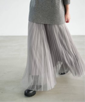 【スピック&スパン/Spick & Span】 ランダムチュールプリーツスカート人気、トレンドファッション・服の通販 founy(ファニー) ファッション Fashion レディースファッション Fashion for Women スカート Skirts プリーツスカート / 上品フェミニンスタイル Pleated Skirts シンプル Simple, Minimal チュール Tulip, Tulip Motif プリーツ Pleats, Pleated マキシ Maxi, Full Length ランダム Random, Irregular エレガント 上品 Elegant |ID:prp329100004794025