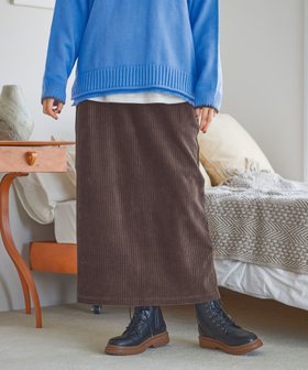 【ニコアンド/niko and】のストレッチカットコールスカート 人気、トレンドファッション・服の通販 founy(ファニー) ファッション Fashion レディースファッション Fashion for Women スカート Skirts おすすめ Recommended / Our Picks ストレッチ Stretch, Stretchy Fabric スリット Slit, Slit Detail タイトスカート Pencil Skirt, Tight Skirt フィット Fit, Slim Fit ポケット Pocket, Pocket Detail A/W・秋冬 Autumn/Winter |ID:prp329100004794032