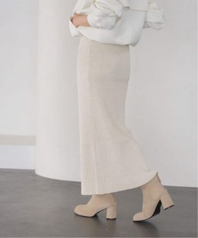 【ノーブル / スピック&スパン/NOBLE / Spick & Span】の《追加2》リブニットタイトスカート 人気、トレンドファッション・服の通販 founy(ファニー) ファッション Fashion レディースファッション Fashion for Women スカート Skirts おすすめ Recommended / Our Picks ウォーム Warm Fabric ストライプ Stripe, Striped Pattern タイトスカート Pencil Skirt, Tight Skirt パターン Pattern, Design Print 再入荷 Restock / Back in Stock 無地 Plain, Solid Color |ID:prp329100004794050
