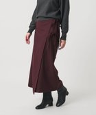 【ビューティ&ユース ユナイテッドアローズ/BEAUTY&YOUTH / UNITED ARROWS】のツイル リボン ラップスカート 人気、トレンドファッション・服の通販 founy(ファニー) ファッション Fashion レディースファッション Fashion for Women スカート Skirts 秋 Autumn シンプル Simple, Minimal スマート Smart, Elegant ツイル Twist, Twisted Detail フォックス Fox, Fox Fur ラップ Wrap, Wrap Design リボン Ribbon, Bow ロング Long, Long-Length おすすめ Recommended / Our Picks thumbnail WINE|ID: prp329100004794069 ipo3291000000034784674
