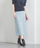 【ユナイテッドアローズ/UNITED ARROWS】の3COL メランジ ツイード タイトロングスカート LT.BLUE|ID: prp329100004794089 ipo3291000000034784781