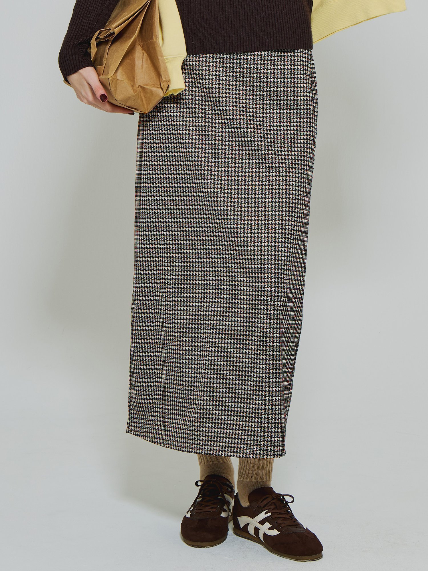 【コカ/COCA】のジャカードIラインスカート インテリア・キッズ・メンズ・レディースファッション・服の通販 founy(ファニー) ファッション Fashion レディースファッション Fashion for Women スカート Skirts ショート Short, Short Length シンプル Simple, Minimal ジャカード/ジャガード Jacquard, Woven Pattern ジャケット Jacket, Outerwear スウェット / スエット Sweatshirt, Sweatwear スリット Slit, Slit Detail チェック Check, Plaid, Tartan ポケット Pocket, Pocket Detail ロング Long, Long-Length A/W・秋冬 Autumn/Winter おすすめ Recommended / Our Picks エレガント 上品 Elegant 2025年 2025 2025-2026秋冬・A/W Autumn/Winter 2025–26 AW25–26 A|ID: prp329100004794102 ipo3291000000034842985