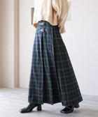 【レイジブルー/RAGEBLUE】の【WOMENS】選べる着丈/Wベルトキルトチェックプリーツスカート グリーン79|ID: prp329100004794105 ipo3291000000034784865