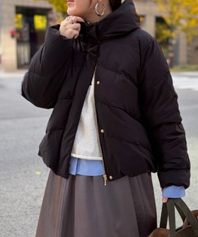 【シェトワ/Chez toi】のボリュームネックストレッチダウン 人気、トレンドファッション・服の通販 founy(ファニー) ファッション Fashion レディースファッション Fashion for Women キルティング Quilted, Quilting ショート Short, Short Length シンプル Simple, Minimal ストレッチ Stretch, Stretchy Fabric ダウン Down, Puffer チェック Check, Plaid, Tartan デニム Denim, Jeans Material フィット Fit, Slim Fit フェザー Feather, Feather Detail 再入荷 Restock / Back in Stock おすすめ Recommended / Our Picks |ID:prp329100004794115