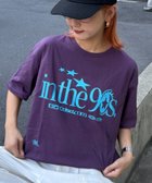 【チャオパニックティピー/CIAOPANIC TYPY】の【OddStudio】アソートグラフィックデザインTEE 人気、トレンドファッション・服の通販 founy(ファニー) ファッション Fashion レディースファッション Fashion for Women スラックス Slacks, Dress Pants デニム Denim, Jeans Material ハーフ Half, Half-Length プリント Print, Printed Pattern おすすめ Recommended / Our Picks thumbnail パープル|ID: prp329100004794142 ipo3291000000034890929