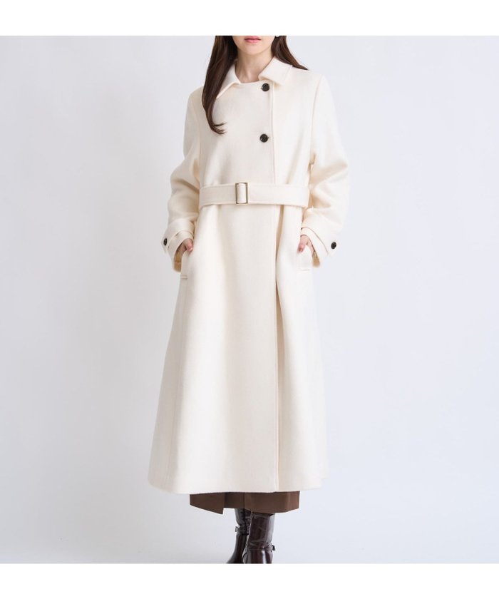 【ノエラ/Noela】のステンカラーウールコート インテリア・キッズ・メンズ・レディースファッション・服の通販 founy(ファニー) https://founy.com/ ファッション Fashion レディースファッション Fashion for Women アウター Coat / Outerwear Collection コート・ロングコート・ピーコート Long Coats, Peacoats & More クラシカル Classical, Vintage-Inspired スリーブ Sleeve, Long Sleeve / Short Sleeve バランス Balance, Style Balance フロント Front, Front Design ポケット Pocket, Pocket Detail ロング Long, Long-Length エレガント 上品 Elegant 冬 Winter / This Winter |ID: prp329100004794176 ipo3291000000035177761