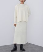 【ビームス ウイメン/BEAMS】のニットベスト * ワンピース (セットアイテム) IVORY|ID: prp329100004794177 ipo3291000000034785252